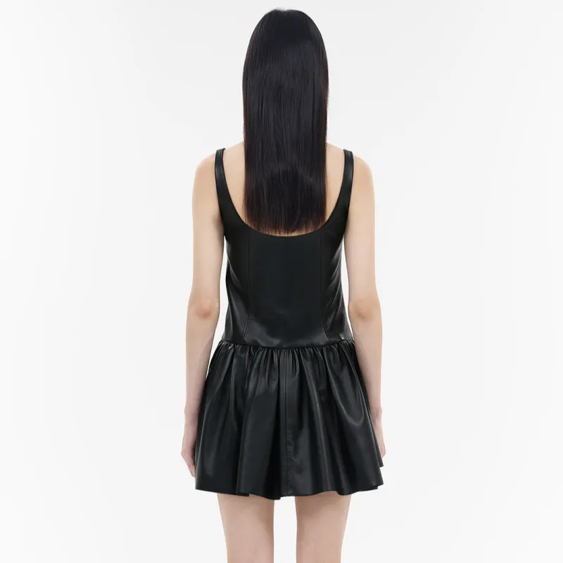 WE11DONE Sleeveless Dress Women's Black-3