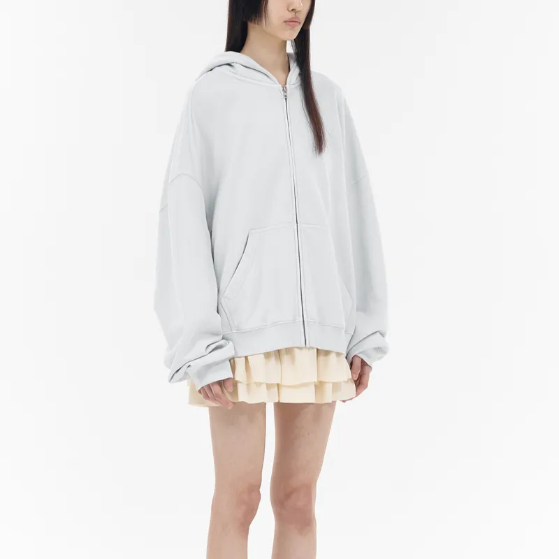 WE11DONE Cap Zip up Hoodie-4