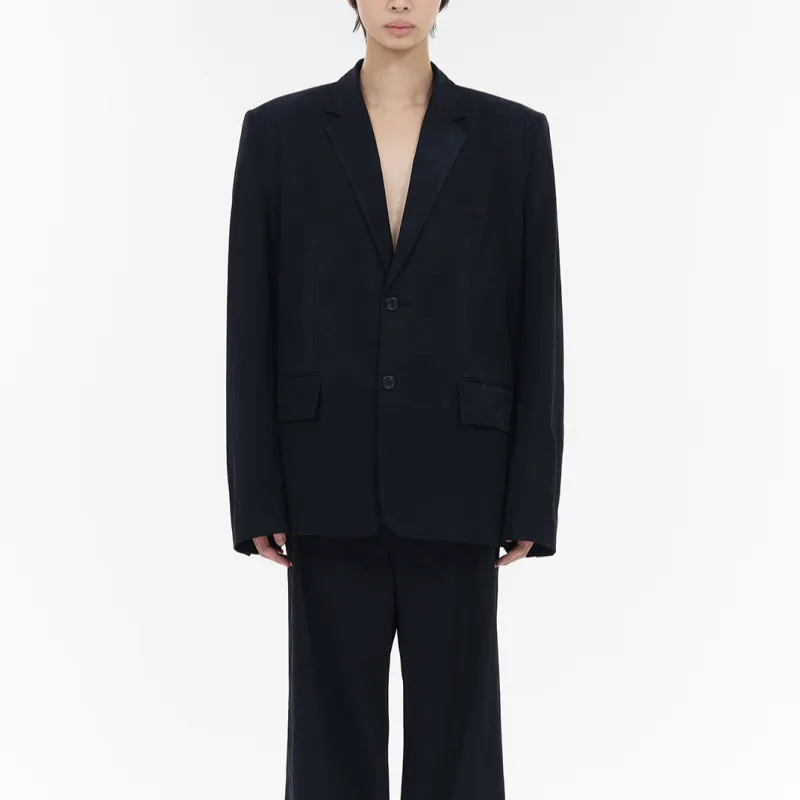 WE11DONE Business Suit Men's Black-2