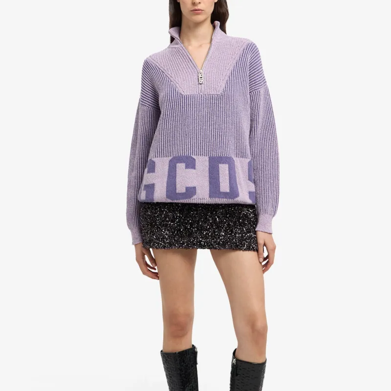 GCDS Half zip Jumper-1