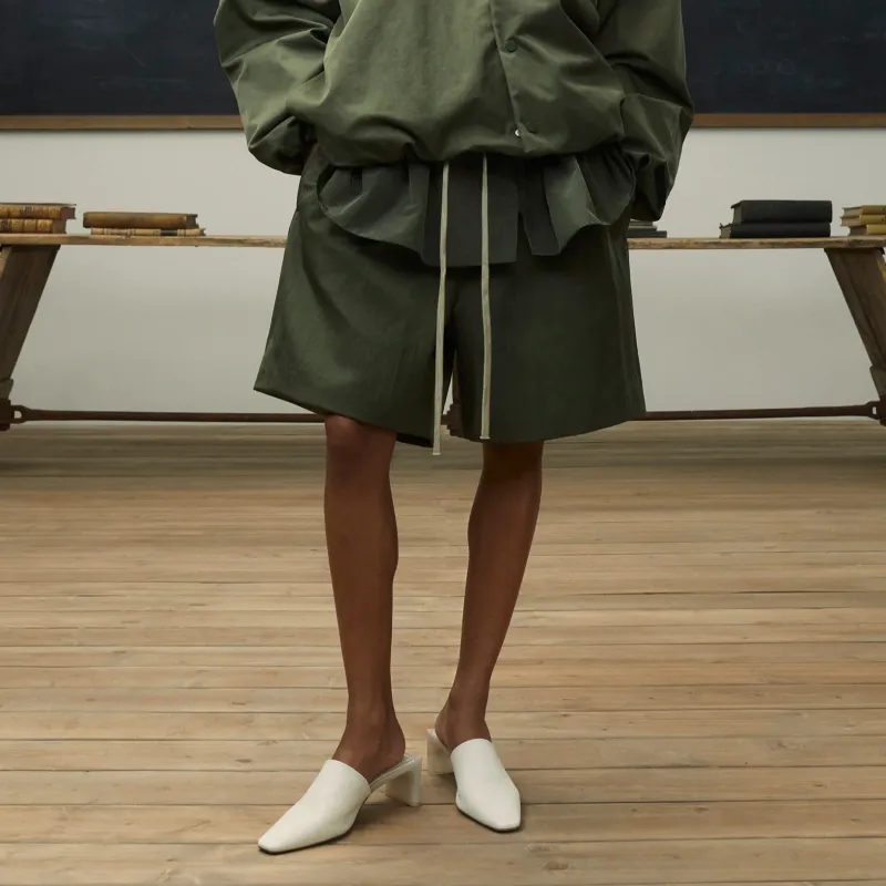 Fear Of God Essentials Textured Nylon Soccer Short-2