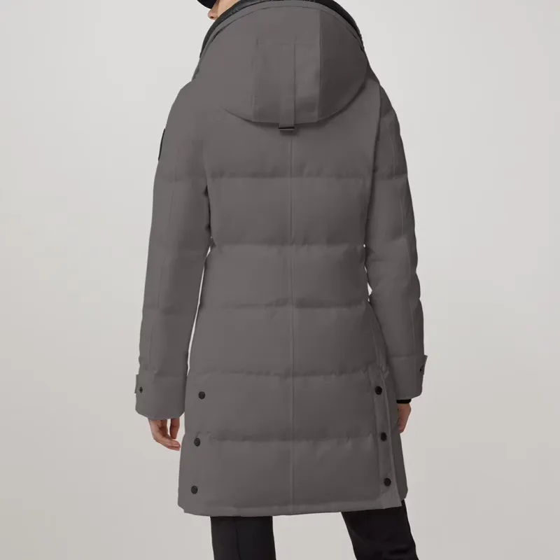 Canada Goose Shelburne Series Down Jacket Women's Coast Gray-2