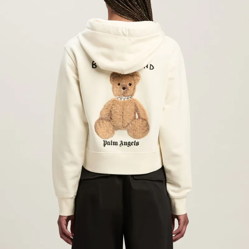PALM ANGELS Bear In Mind Drawstring Hoodie-2