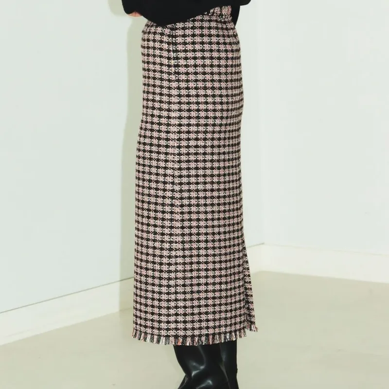 Beams By B:MING Casual Long Skirts Women's Pink-3