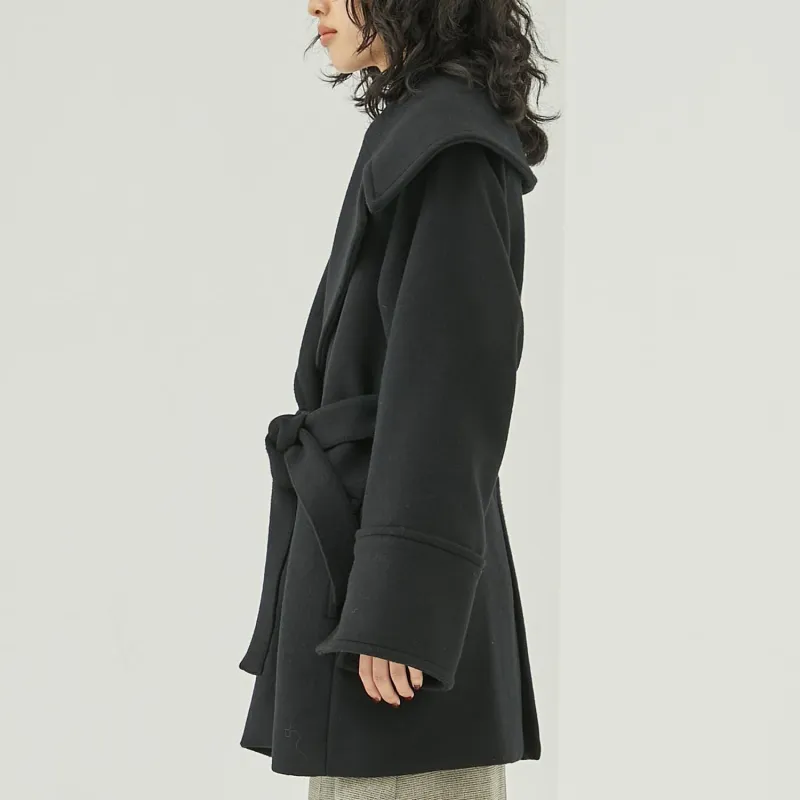 PUBLIC TOKYO Coats Women's Black-4