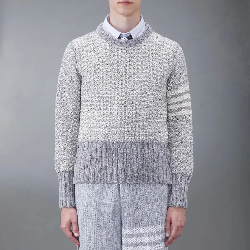 THOM BROWNE 4 Bar Stripe Knitted Jumper-1