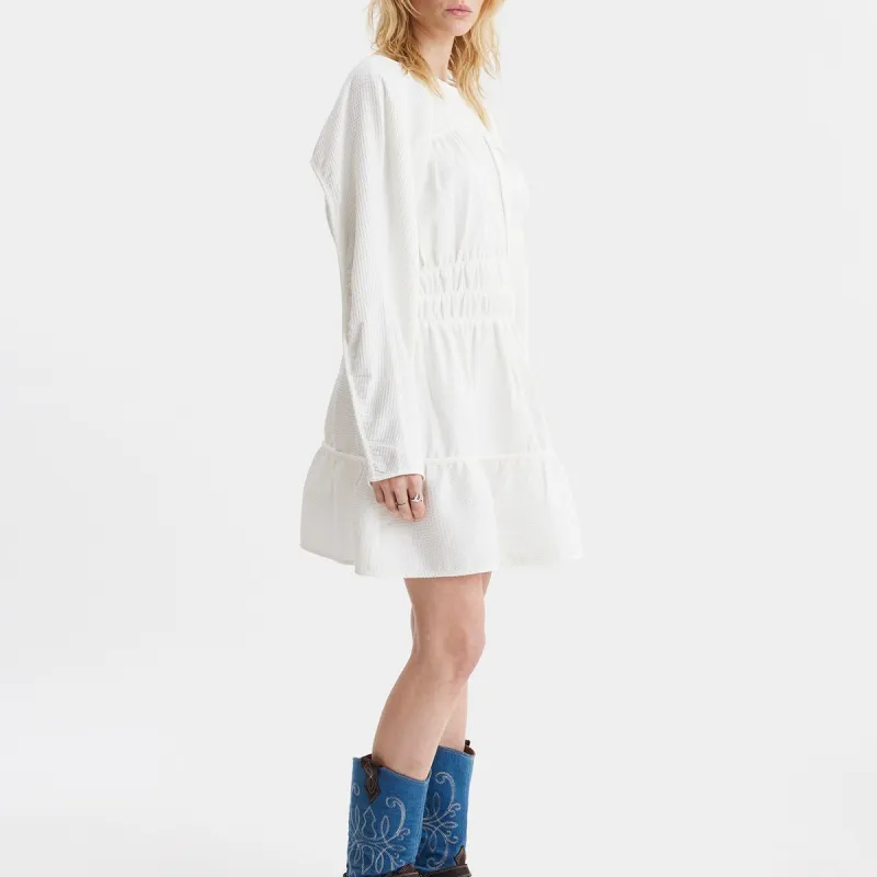 HOLZWEILER Long Sleeved Dress Women's White-3