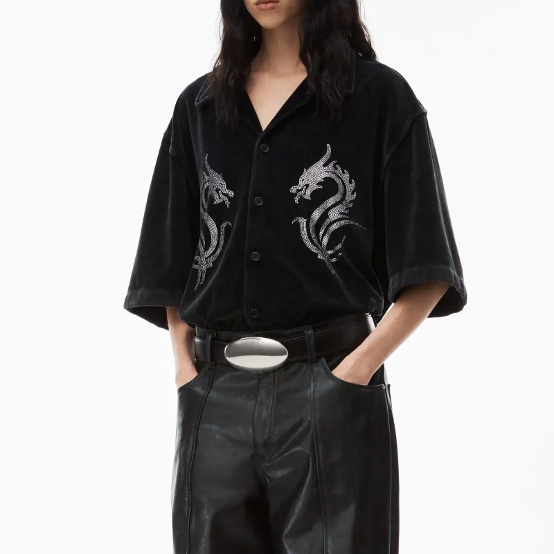 Alexander Wang Shirt Unisex Black-3