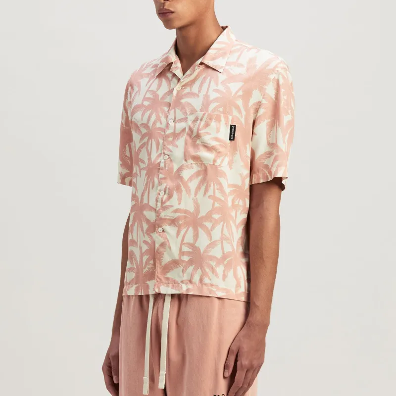 PALM ANGELS Palm tree Print Shirt-3