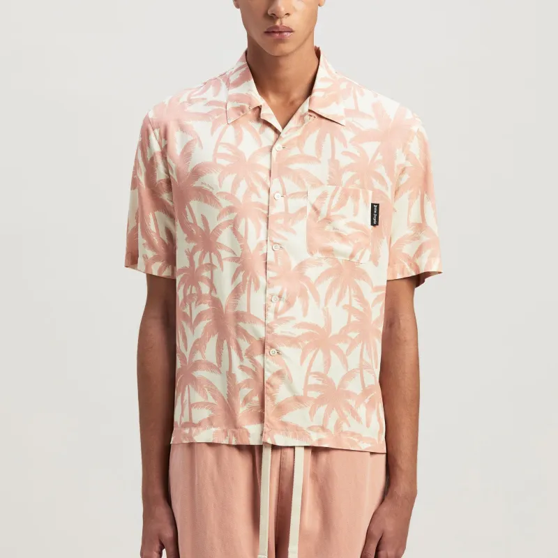 PALM ANGELS Palm tree Print Shirt-1