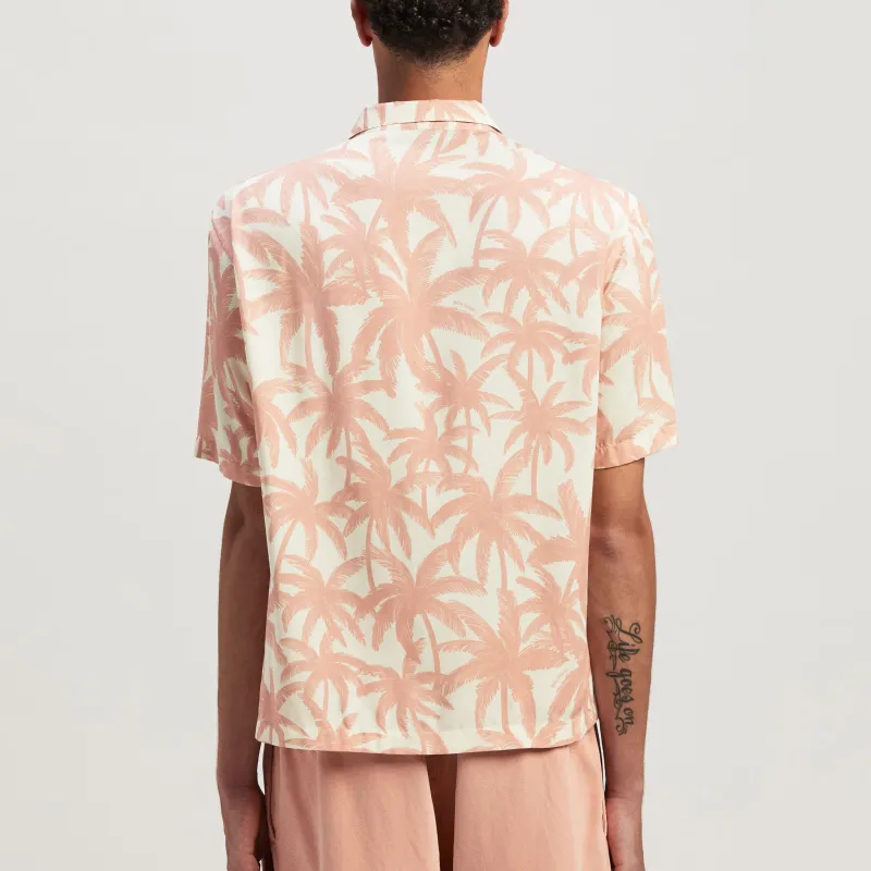 PALM ANGELS Palm tree Print Shirt-2