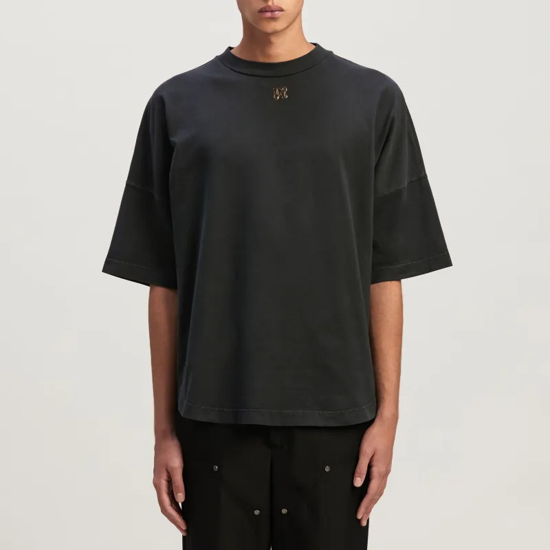 PALM ANGELS Foggy Logo Over T Shirt-1