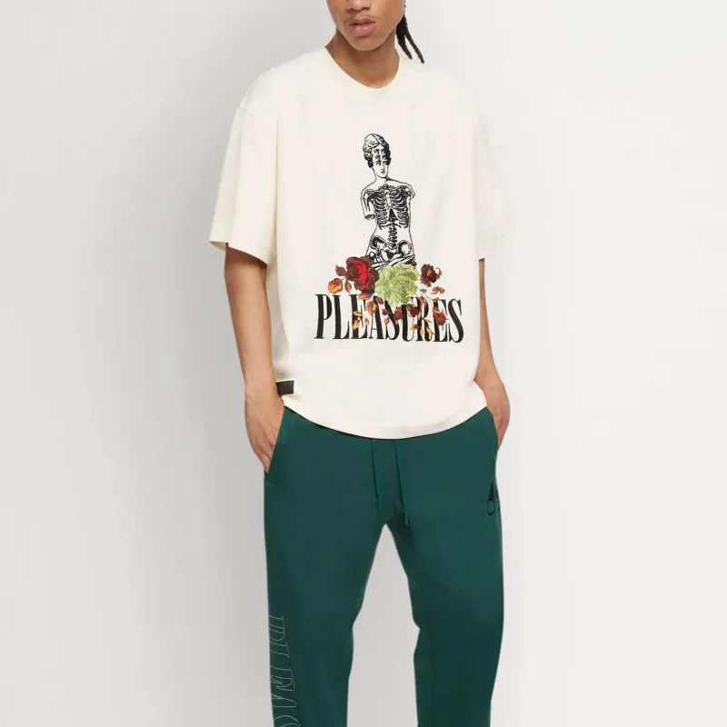 Moose Knuckles x PLEASURES SS24 T-Shirt Unisex White-2