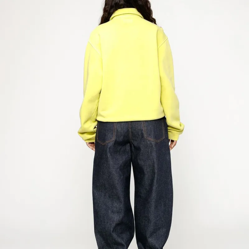 Stussy Fleece Zip Mock Hoodie-8