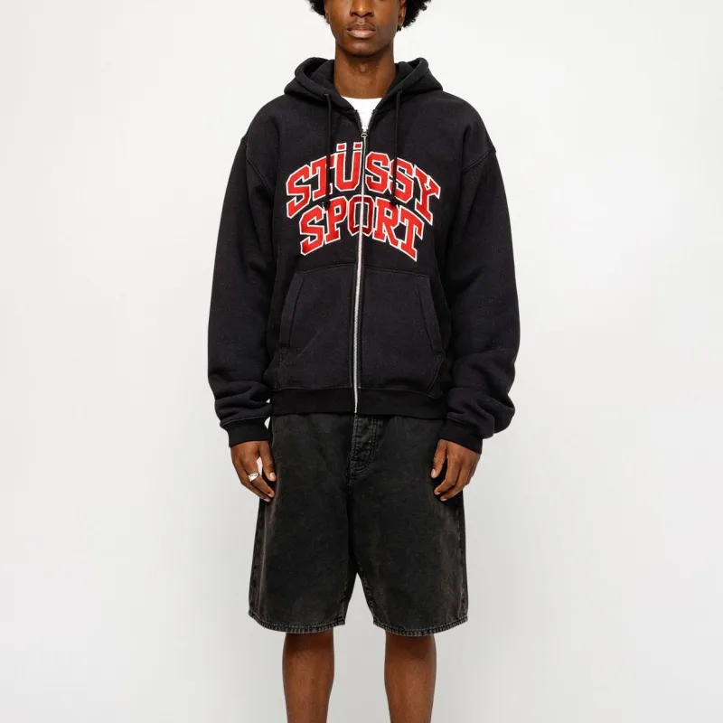 Stussy Sport Zip Hoodie-2