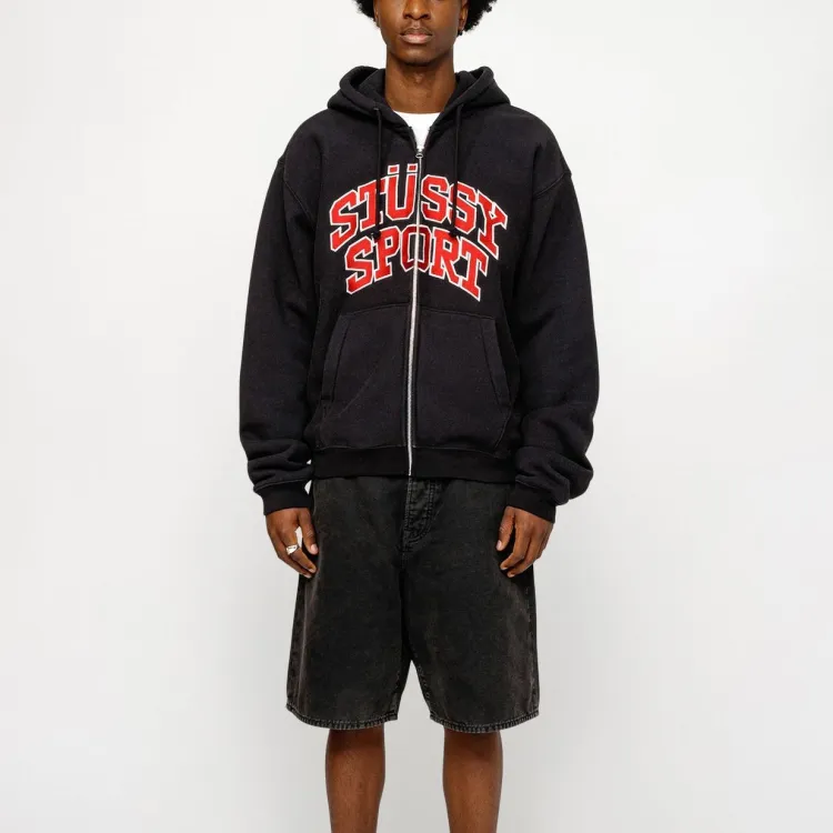 Stussy Sport Zip Hoodie - POIZON Stussy Sport Zip Hoodie - POIZON