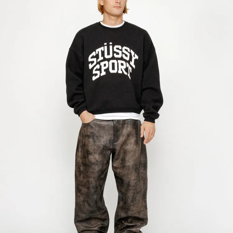 Stussy Big Crackle Sport Crew - Cheap Rcj Jordan Outlet