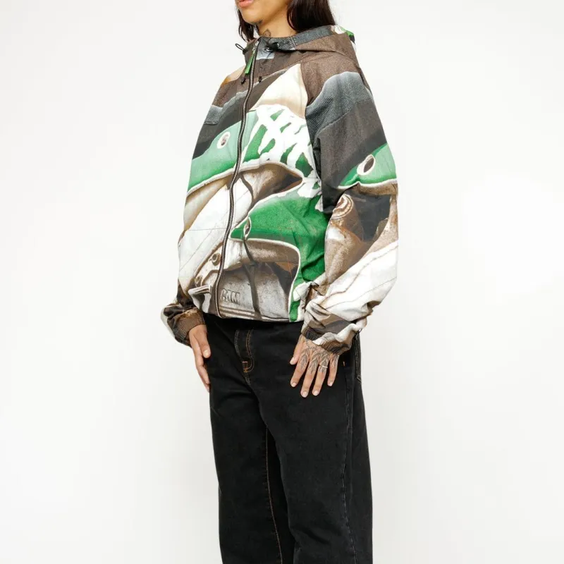 Stussy Beach Shell Wave Dye Hooded Sweatshirt-4