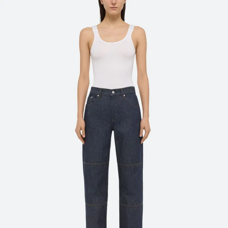 Helmut Lang Ribbed Stretch Tank Top-1
