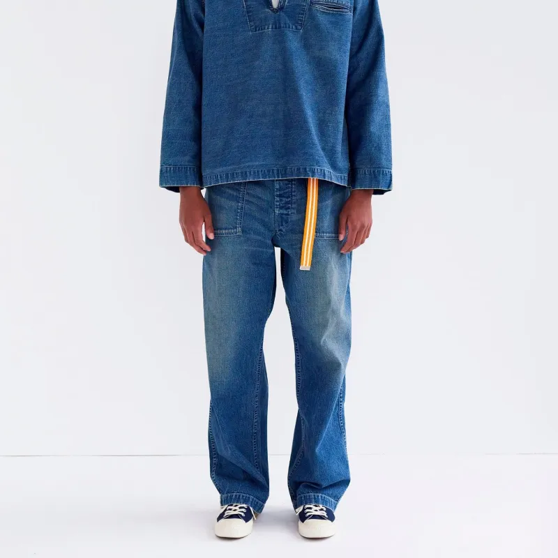 HUMAN MADE Loose Regular-leg Jeans-2
