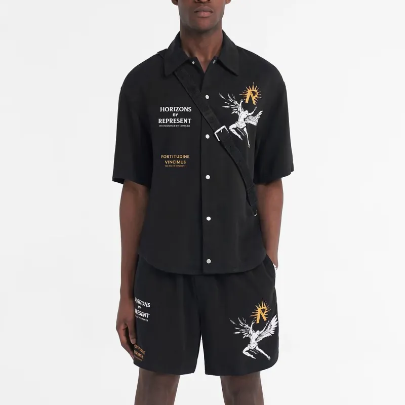 REPRESENT Shirts Men Black-2