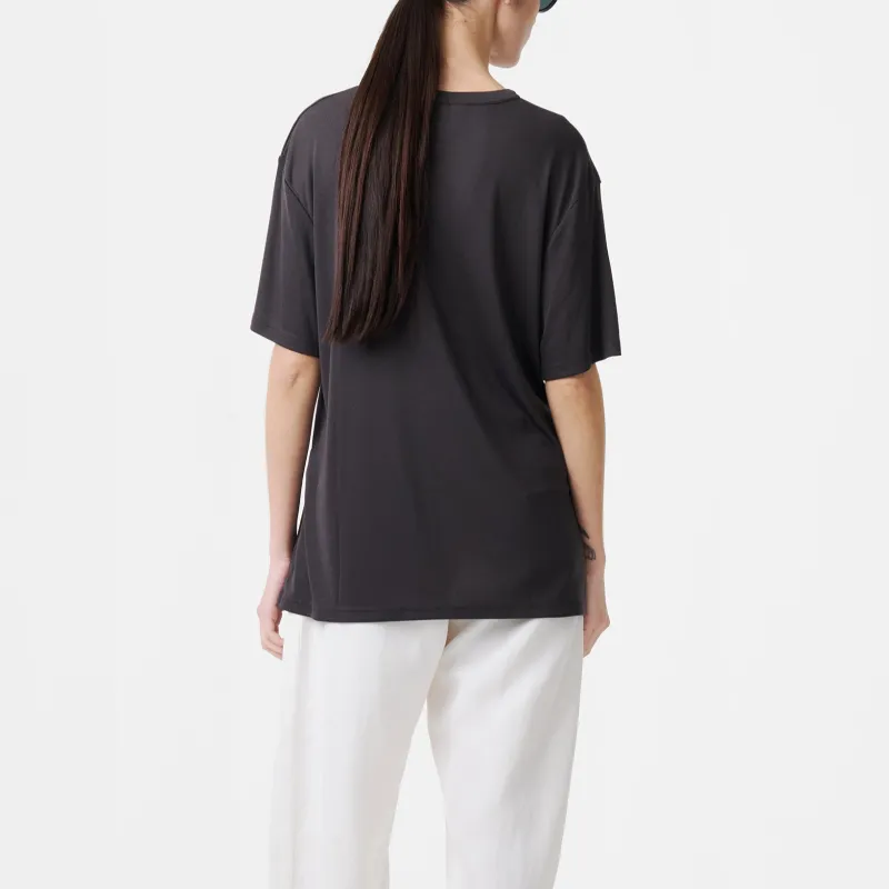 STUDIO NICHOLSON Drop Shoulder Sleeve T Shirt Women's-2