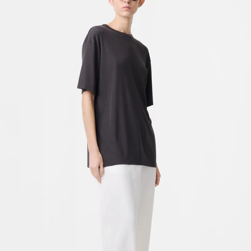 STUDIO NICHOLSON Drop Shoulder Sleeve T Shirt Women's-3