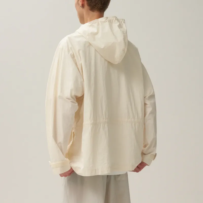 ATON Trench Coats Unisex Light Beige-2