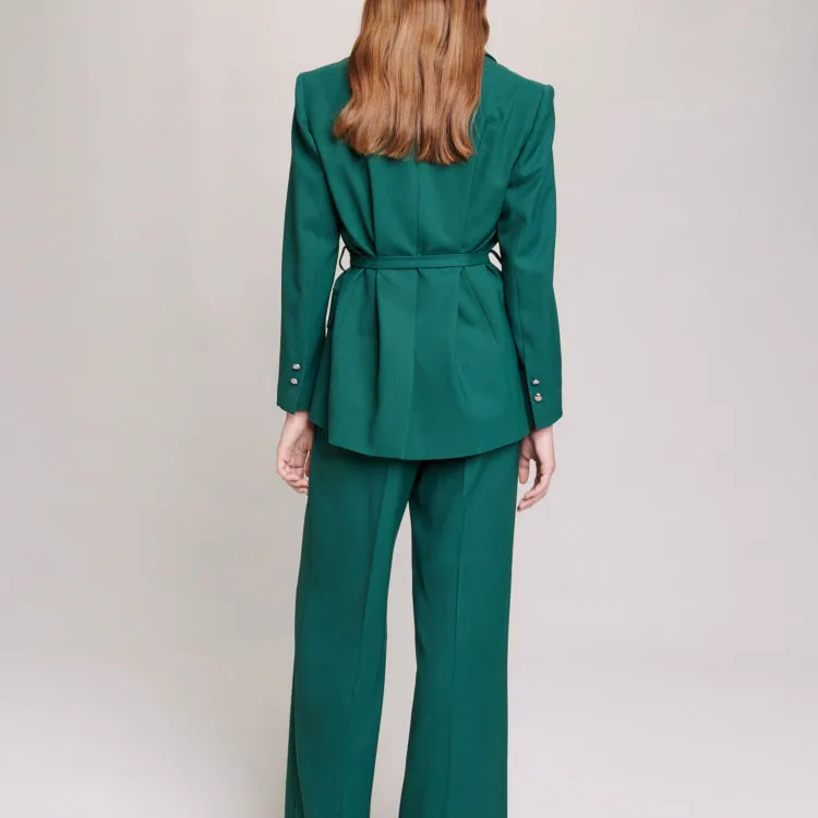 Maje Business Suit Women's Green-3