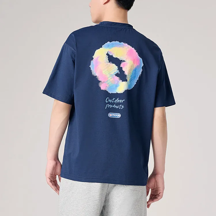 OUTDOOR PRODUCTS T Shirts Unisex Navy Blue-3