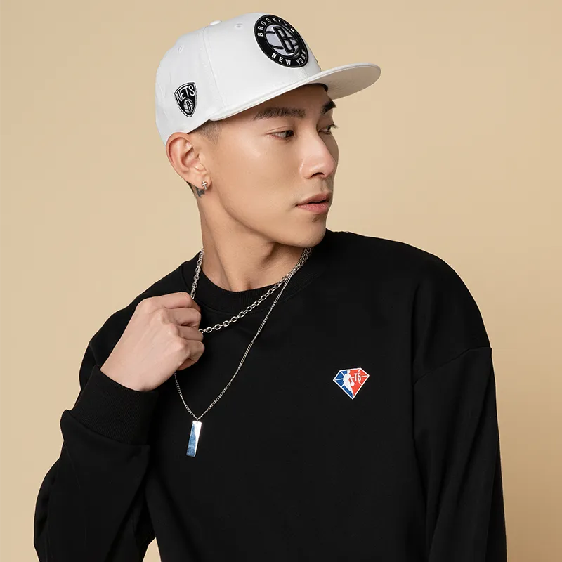NBA 75th Anniversary Sweatshirts Unisex Black-2