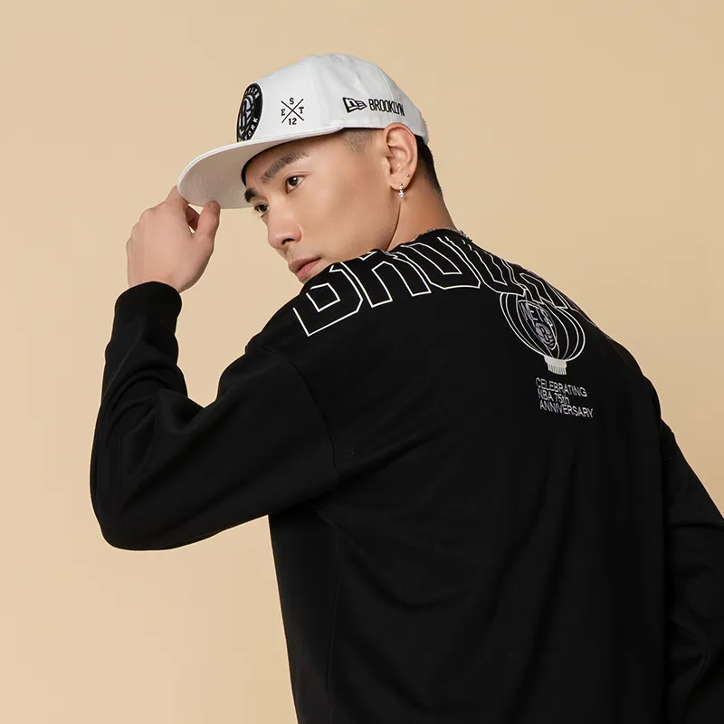 NBA 75th Anniversary Sweatshirts Unisex Black-3