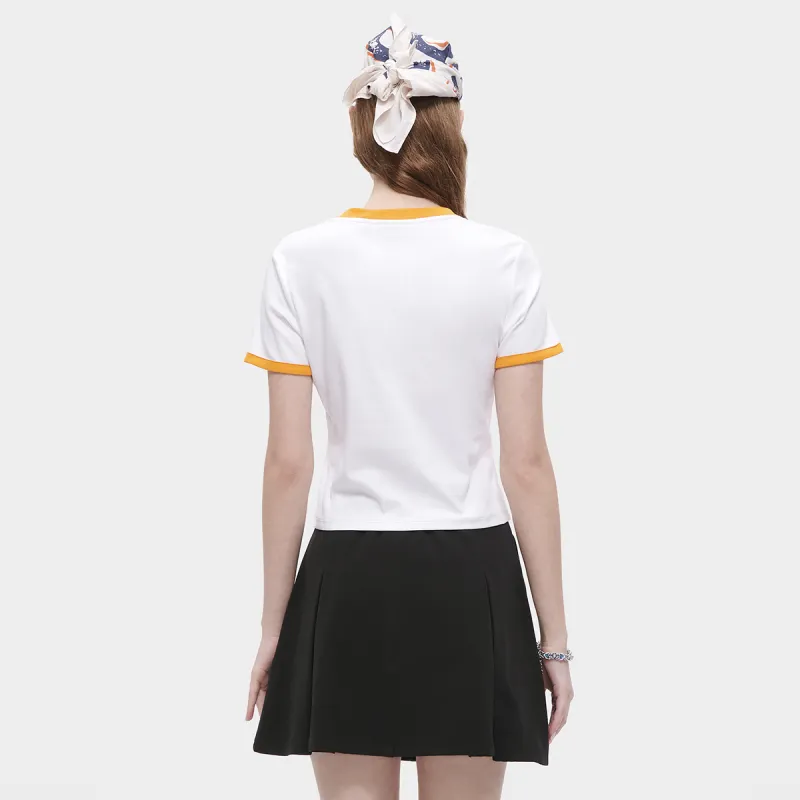 FILA FUSION Regular T Shirt Women's White-5