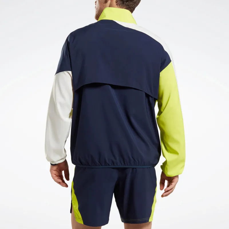 Reebok RUNNING WOVEN Jackets Coats Men's Dark Blue-2