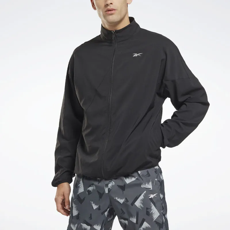 Reebok RUNNING WOVEN Jackets Coats Men's Black-1