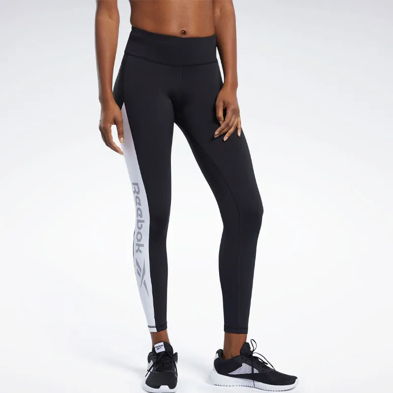 Reebok WORKOUT READY LOGO Athletic Trousers Women's Black-2