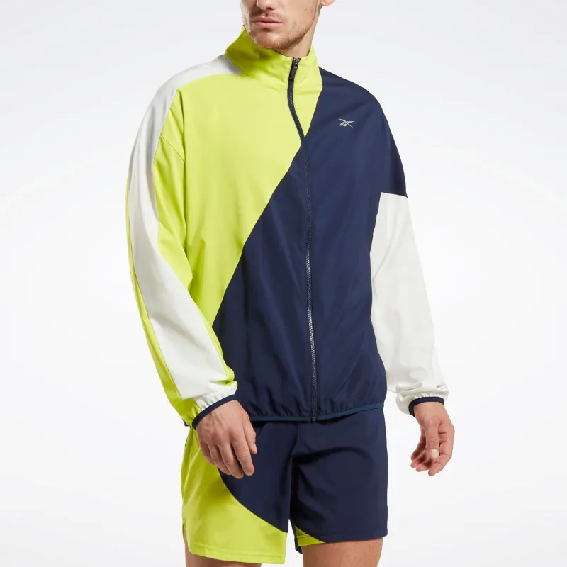 Reebok RUNNING WOVEN Jackets Coats Men's Dark Blue-1