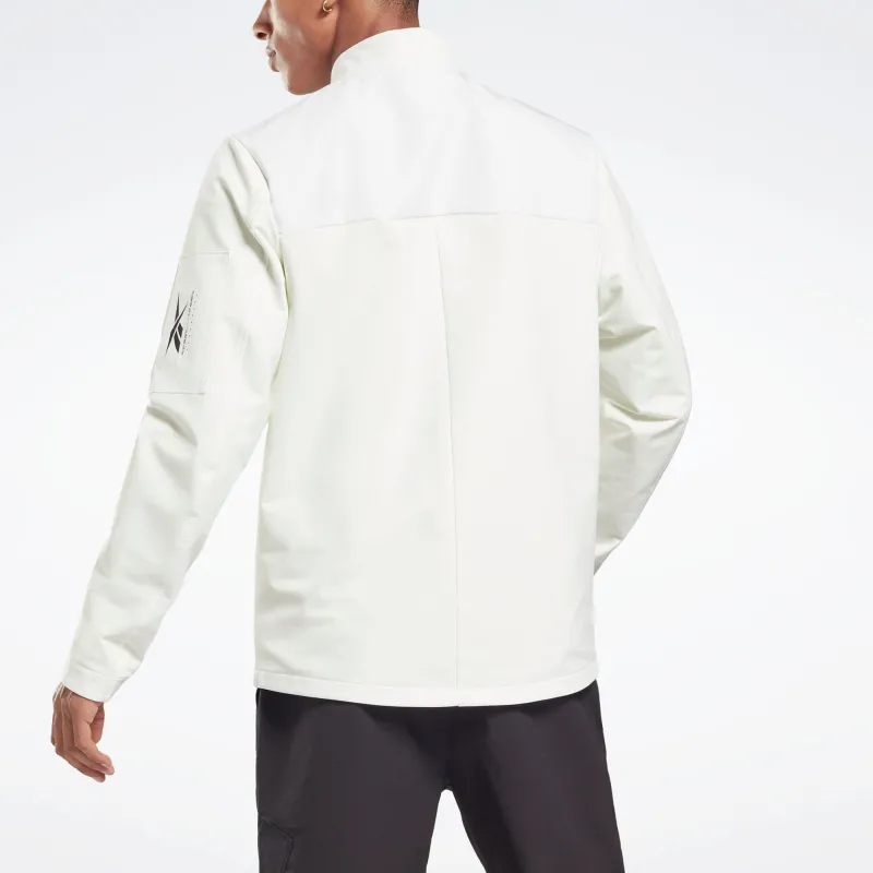 Reebok TRAINING SUPPLY GRAPHENE EW BOMBER Jackets Coats Men's White-2