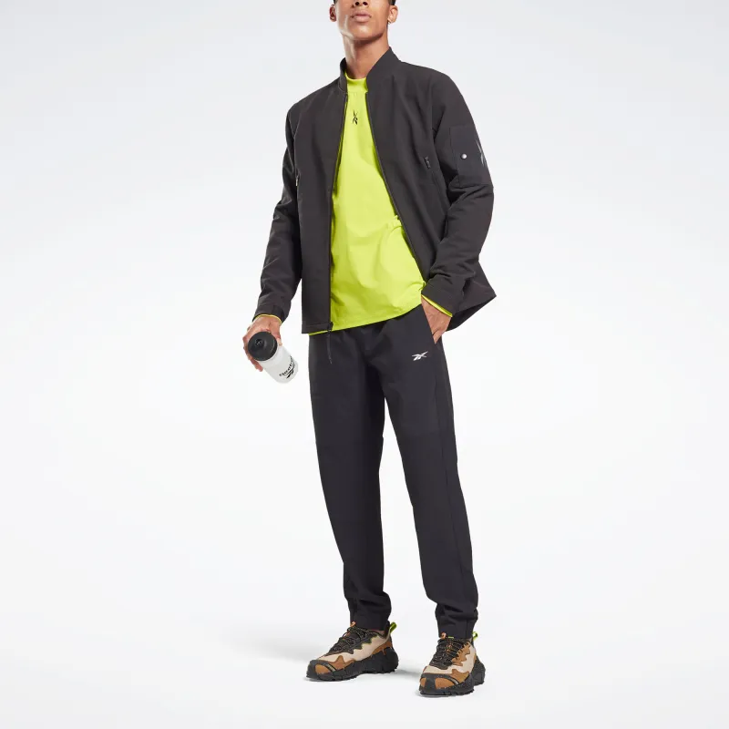 Reebok TRAINING SUPPLY GRAPHENE EW BOMBER Jackets Coats Men's Black-3