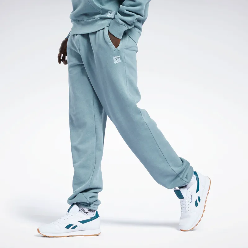Reebok CLASSICS NATURAL DYE Knitted Sports Pants Men's Blue-2