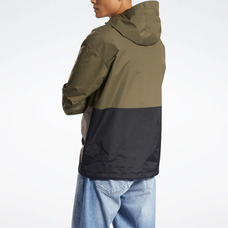 Reebok CLASSICS RETRO OUTDOOR UNISEX WOVEN Jackets Coats Men's Green-1