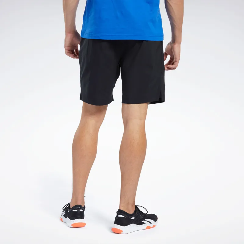 Reebok WORKOUT READY COMM WOVEN Sports Shorts Men's Black-3