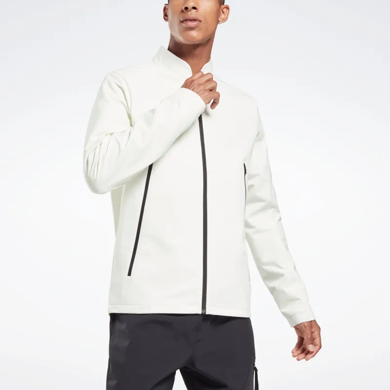 Reebok TRAINING SUPPLY GRAPHENE EW BOMBER Jackets Coats Men's White-1