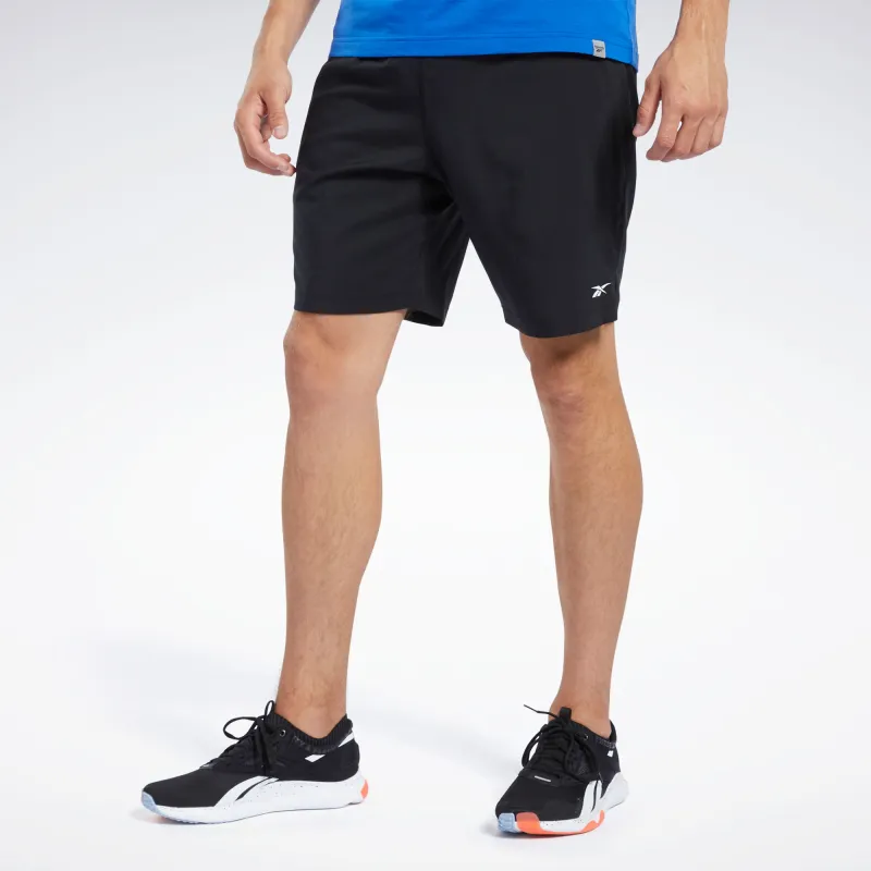 Reebok WORKOUT READY COMM WOVEN Sports Shorts Men's Black-2