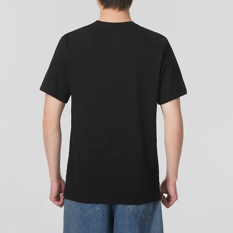 Nike T Shirts Men Black-2