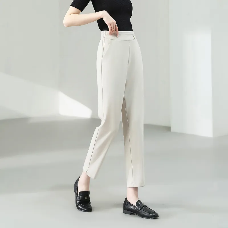 TERRE BLEUE Casual Pants Women's Apricot-1