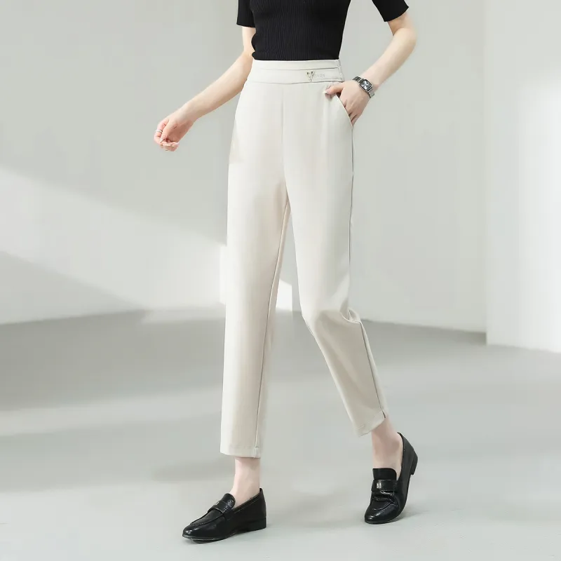 TERRE BLEUE Casual Pants Women's Apricot-4