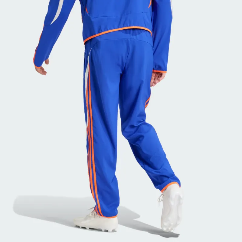 Adidas Knitted Sports Pants Men's Clear Blue-4