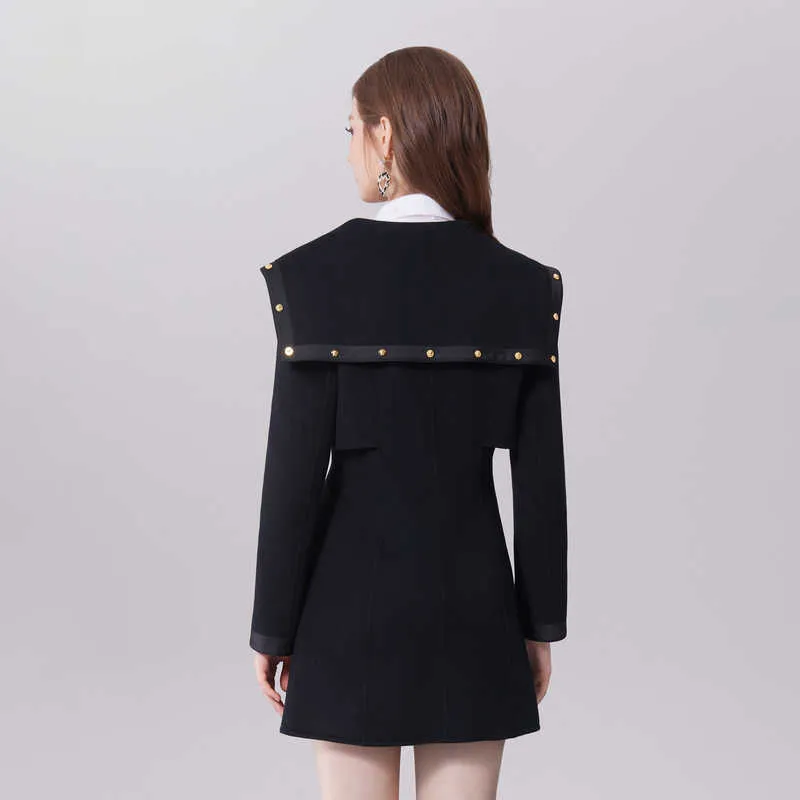 AIVEI Coats Women's Black-2