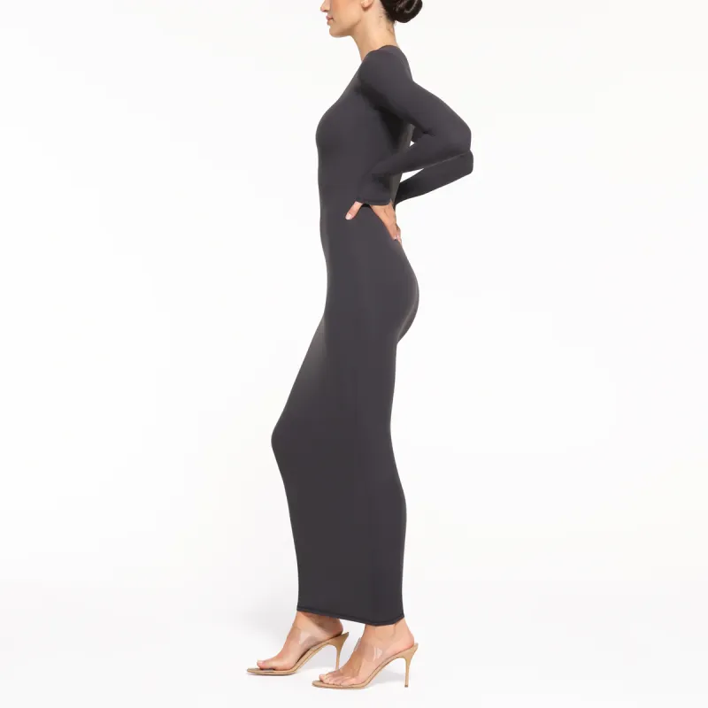 Skims Long-Sleeved Dresses Women's Graphite/SHADES-2